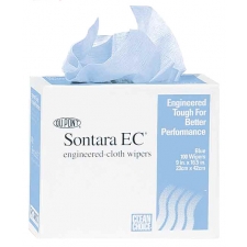 Салфетки Sontara EC® в коробке-дозаторе, синие